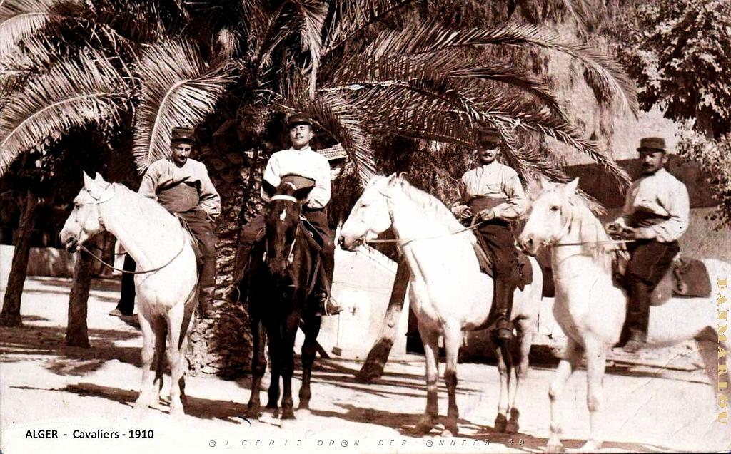 ALGERIE - CAVALIERS - 1910.jpg